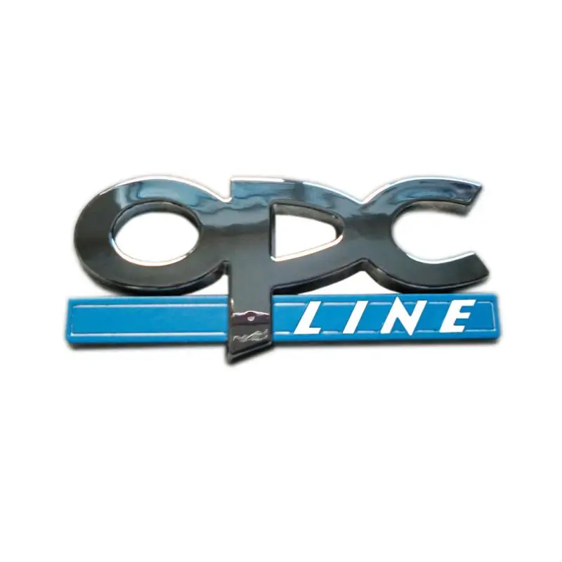 

Пластиковая Хромовая OPCLINE OPC линия модификации автомобиля стикер эмблема значка