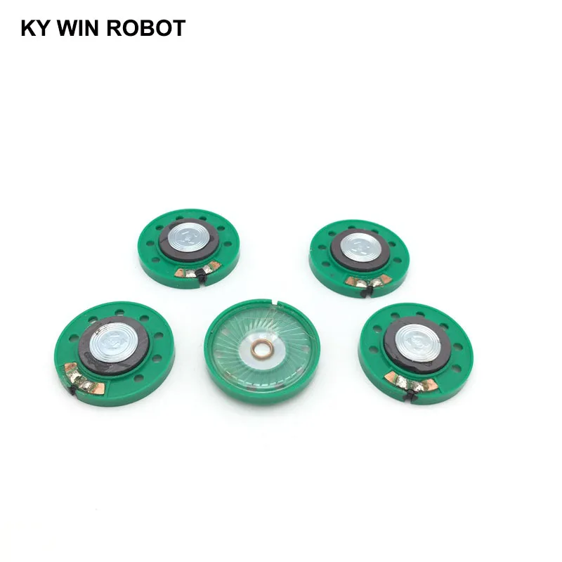 2pcs/lot New Green Ultra-thin Mini speaker 32 ohms 0.25 watt 0.25W 32R speaker Diameter 36MM 3.6CM thickness 7MM