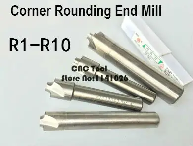 1PCS 2/4Flute R1-R10 HSS Corner Rounding End mills,Ball nosed End Mill concave Radius milling cutters (R2/R3/R4/R5/R6/R7/R8/R9)