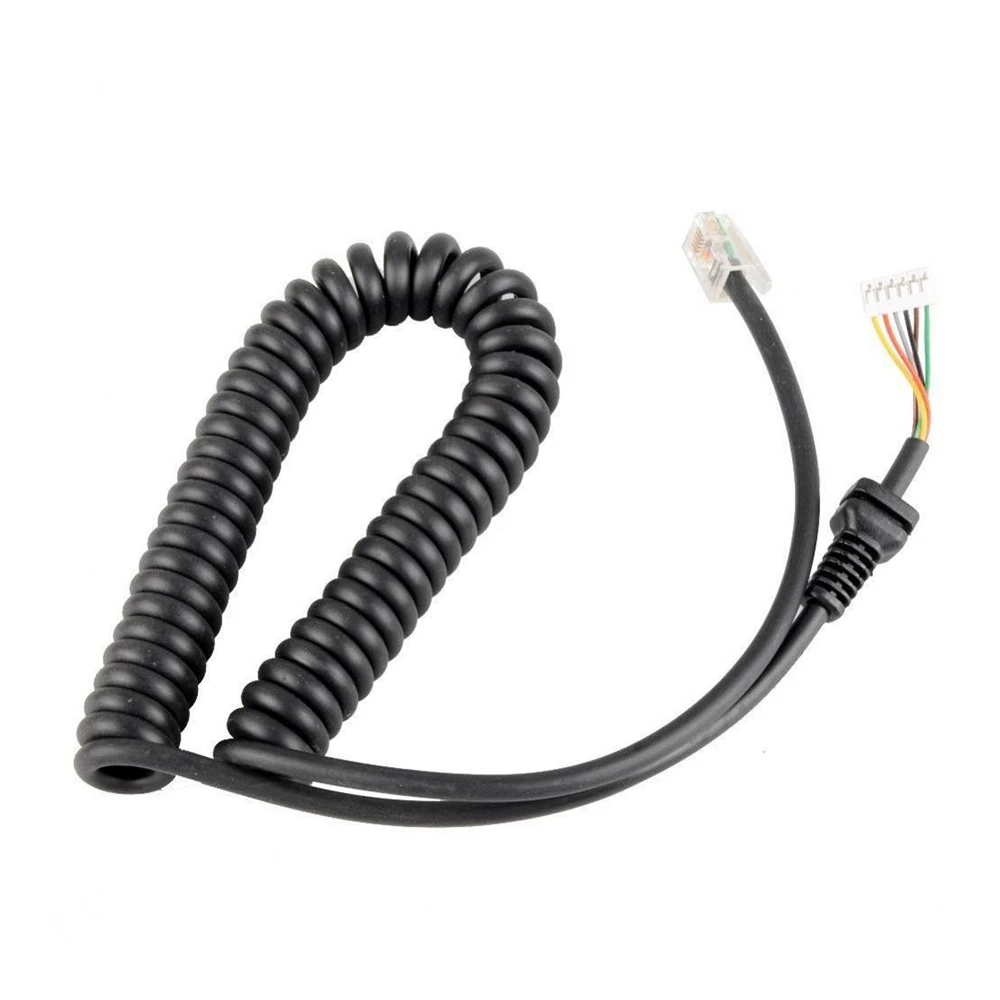 120cm Replacement Extension Cords Mic Cable for Yaesu MH-48A6J FT-7800 FT-8800 FT-8900 FT-7100M FT-2800M FT-8900R Power Cords