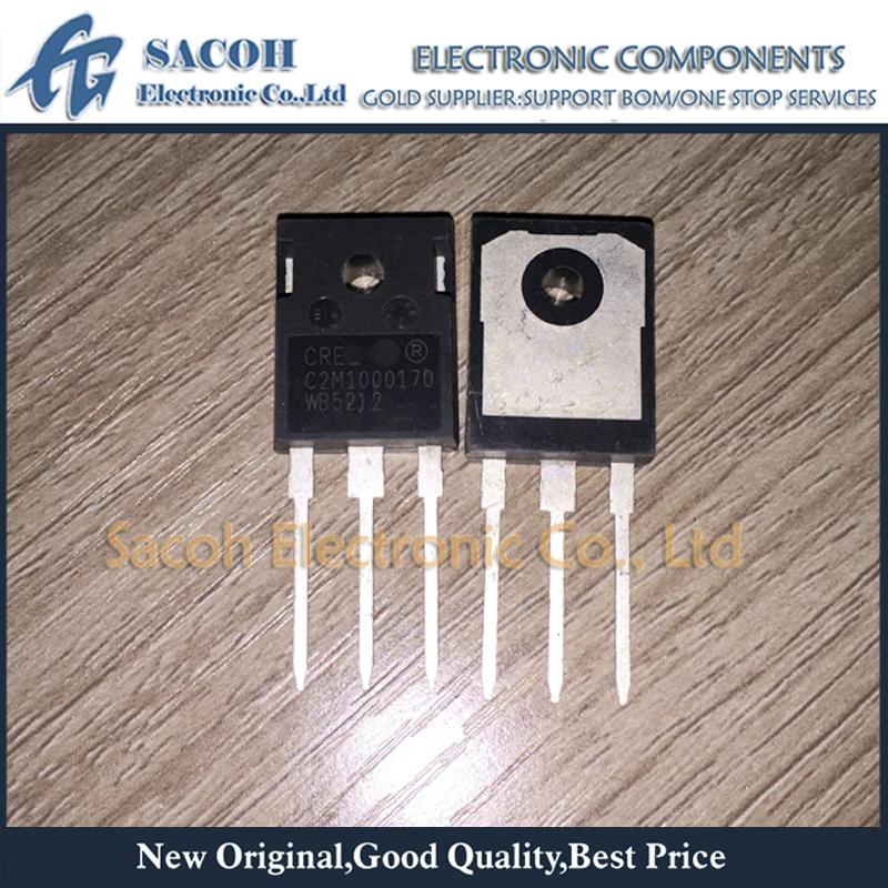 

New Original 1Pcs/Lot C2M1000170D C2M1000170 TO-247 4.9A 1700V 1Ohm Silicon Carbide Power MOSFET