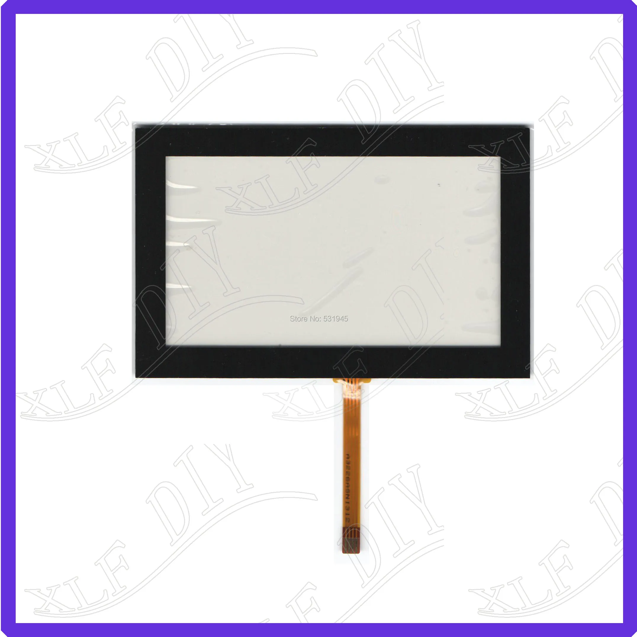 

ZhiYuSun A3226 5inch Touch Screen glass 4 lines resistive touch panel SCREEN sensor