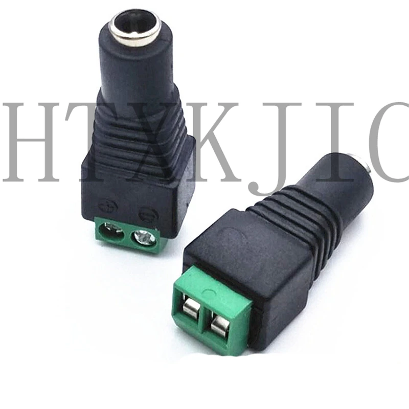 1Pair Cctv Camera 2.1X5.5 5.5*2.1 Millimetri Maschio Femmina Spina di Corrente Continua Spina di Adattatore Del Connettore Martinetti