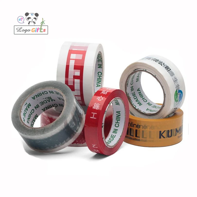 

Transparent Free company logo imprinted Adhesive Tape 150m long tape 10pcs/lot 45mm width package glue tape free ship by DHL