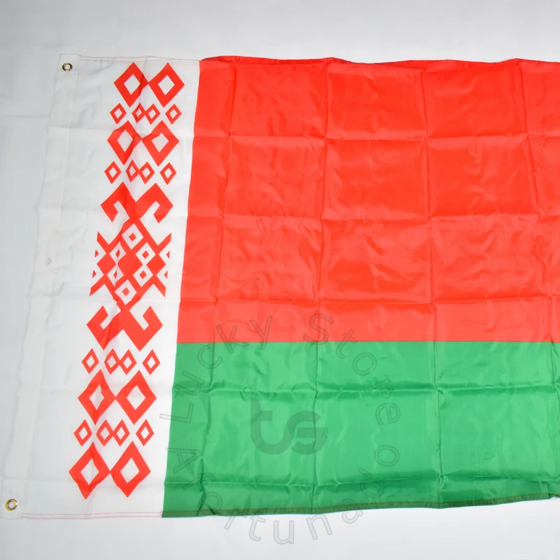 Belarus 90*150cm Banner   for meet Parade party Hanging  National flag Belarus   Decoration banner