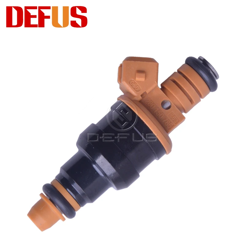 DEFUS 5x Fuel Injector Nozzle Bico 0280150785 High Performance For Volvo 850 2.3L 2.4L I5 Turbocharged 94-97 NEW 0 280 150 785