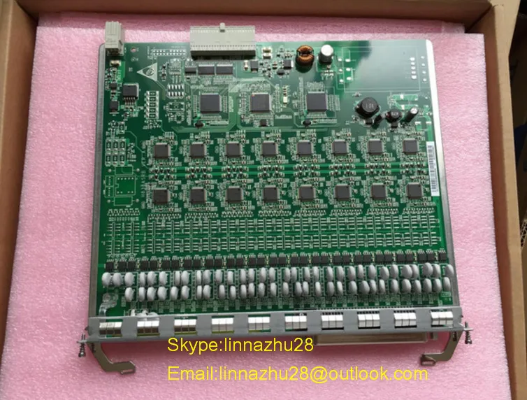 Original  ASRB board 32 PSTN voice card for MA5616 equipment with original package, 32 ports board with 2 cables