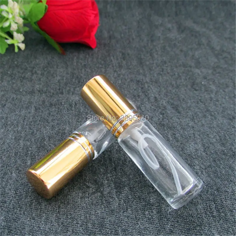 

5ml Transparent Spray Bottle Small Cosmetic Packing Atomizer Perfume Bottles Atomizing Spray Liquid Container F672