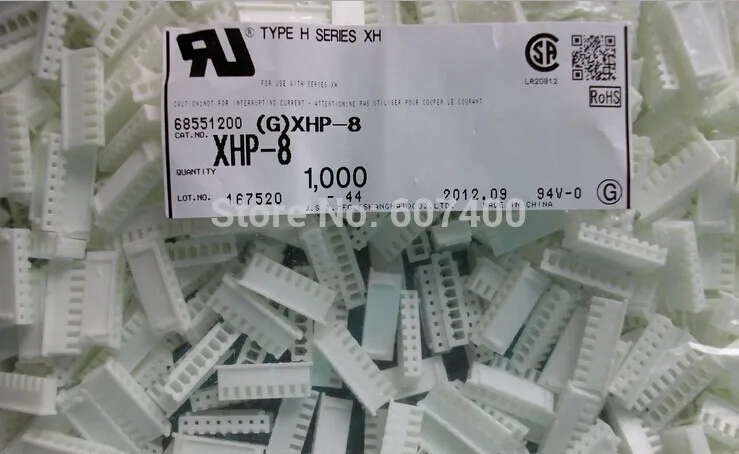 

XHP-8 CONN HOUSING XH 8POS 2.5MM Female Socket Connectors terminals housings 100% new and original parts