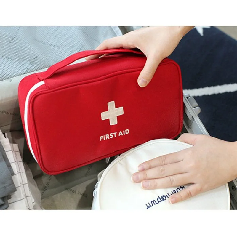 Empty Large First Aid Kits Portable Outdoor Survival Disaster Earthquake Emergency Bags Big Capacity Home/Car Medical Package