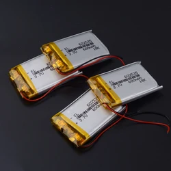 602535 3.7V 600mAh Rechargeable Li-Po Battery For MP3 MP4 GPS Bluetooth Speakers Pos Machines
