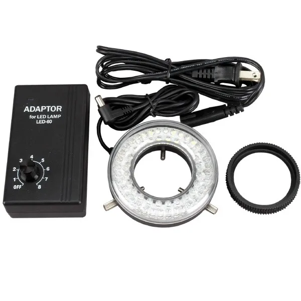 

AmScope 60-LED Microscope Ring Light with Adapter LED-60-YK