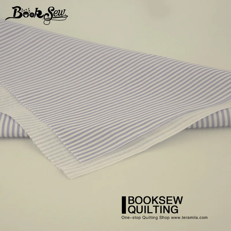 Booksew نسيج تويل قطني المنسوجات المنزلية رمادي شرائط تصميم القماش غطاء سرير اللحف الطفل Patchwork بها بنفسك خليط دمية الحرفية الدهون الربع