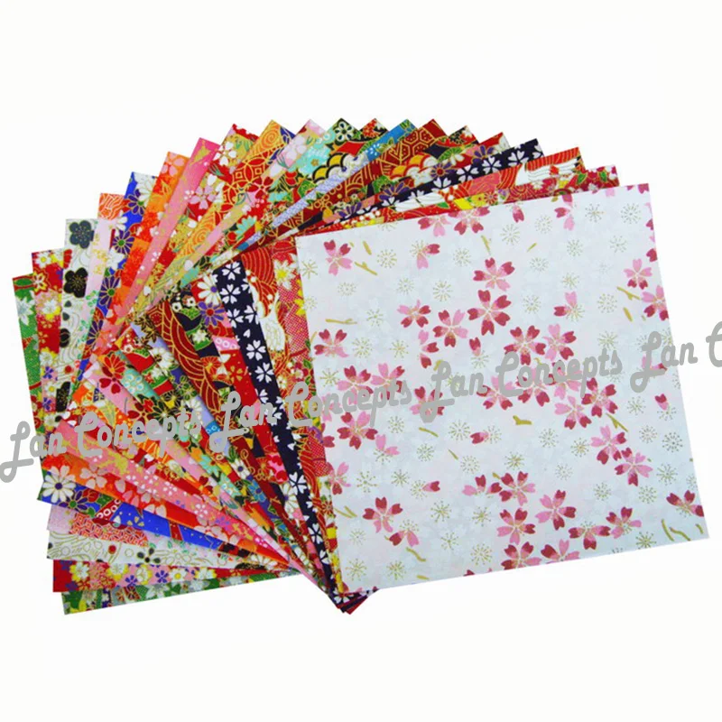 14X14cm Japanese Origami Paper Washi Paper Chiyogami Paper Yuzen paper for DIY gift crafts scrapbook -200pcs/lot mixed designs