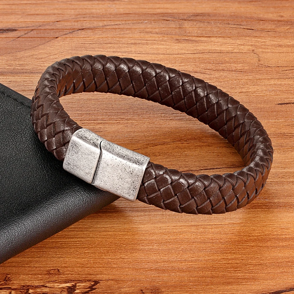 TYO Vintage Buckle 8 Colors For Choices Spacial Design Genuine Leather Bracelets For Men Women Accessories Jewelry Classic Gift