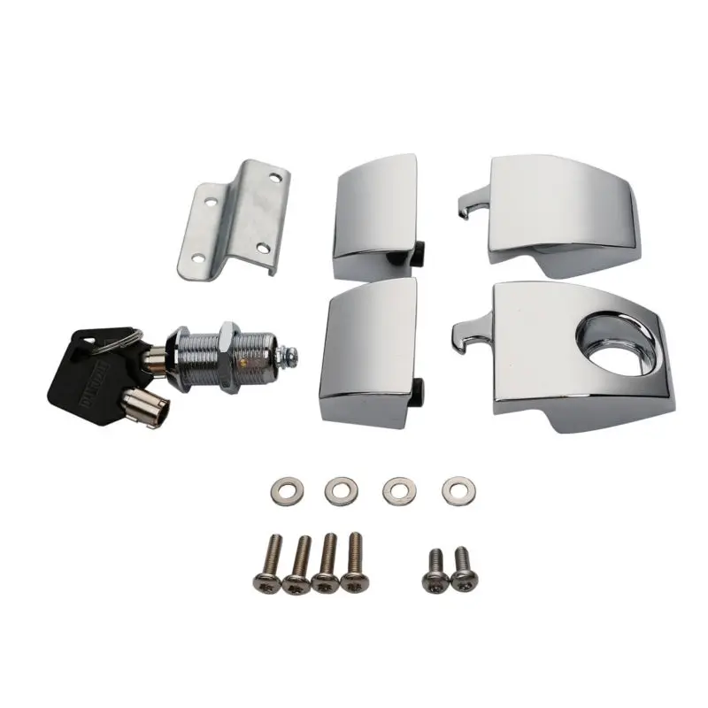 

Motorcycle Tour Pack Latches For Harley Touring Electra Road Street Glide 2006-2013 FLHT FLHR FLHX