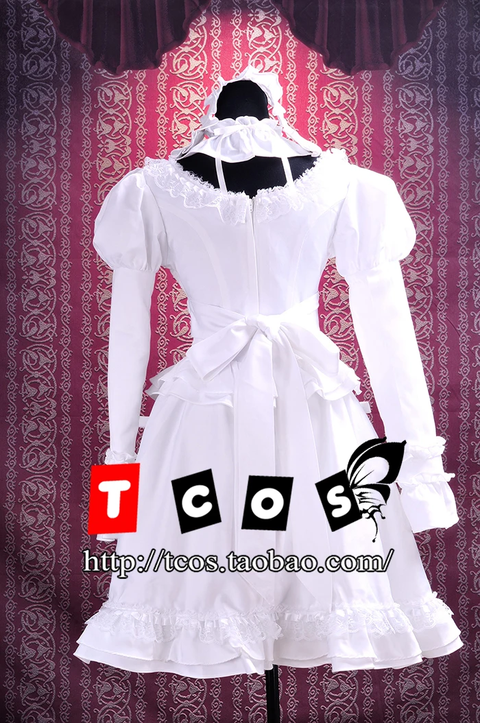 Pandora Hearts Sharon Rainsworth Cosplay costume white dress with hat 11