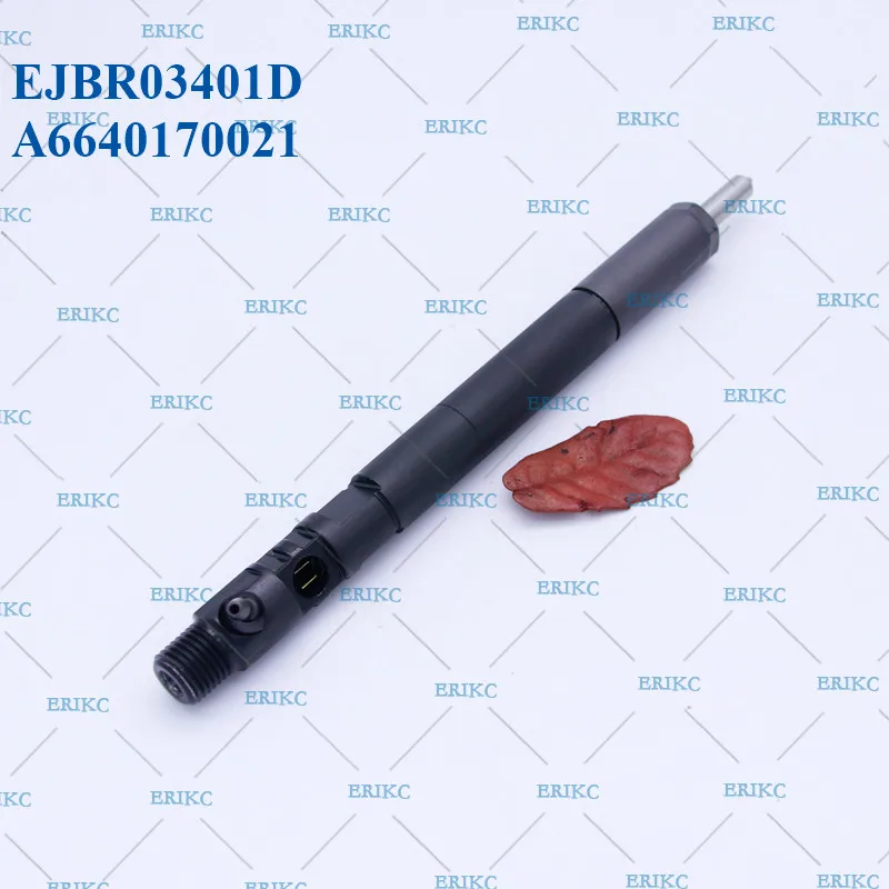 ERIKC EJBR03401D Common Rail Injector R03401D 3401D Diesel Injection Sprayer A6640170221 For SSANGYONG