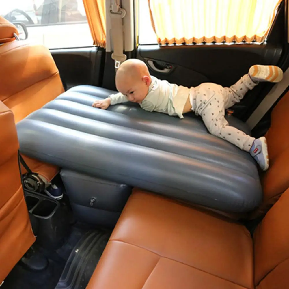 Car Iatable Mattress Portable Travel Camping Air Bed Foldable Trunk Cushion Camping Accessories Iatable Outdoor Sofa