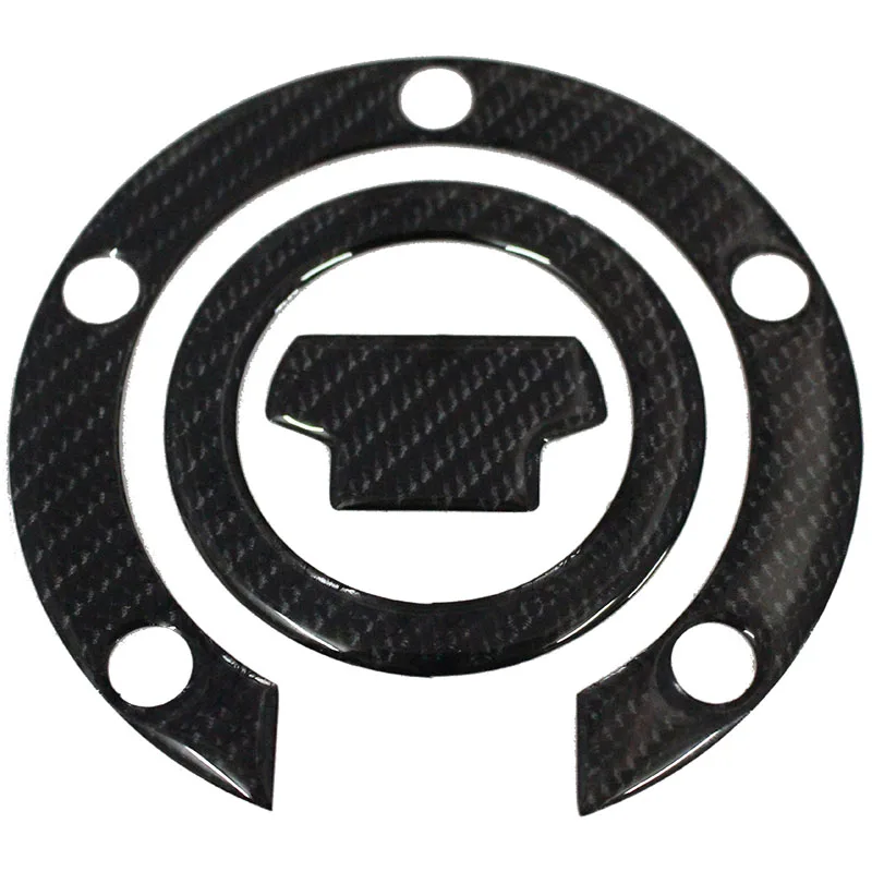 

K-SHARPMOTOR K-CGTCP-04 3D Carbon Fiber Tank Gas Cap Pad Filler Cover Sticker Decals Fit NEW YAMAHA ALL