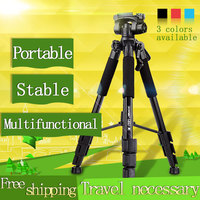 New Zomei Q111 Professional Aluminium Tripod Camera Accessories Stand with Pan Head for Dslr