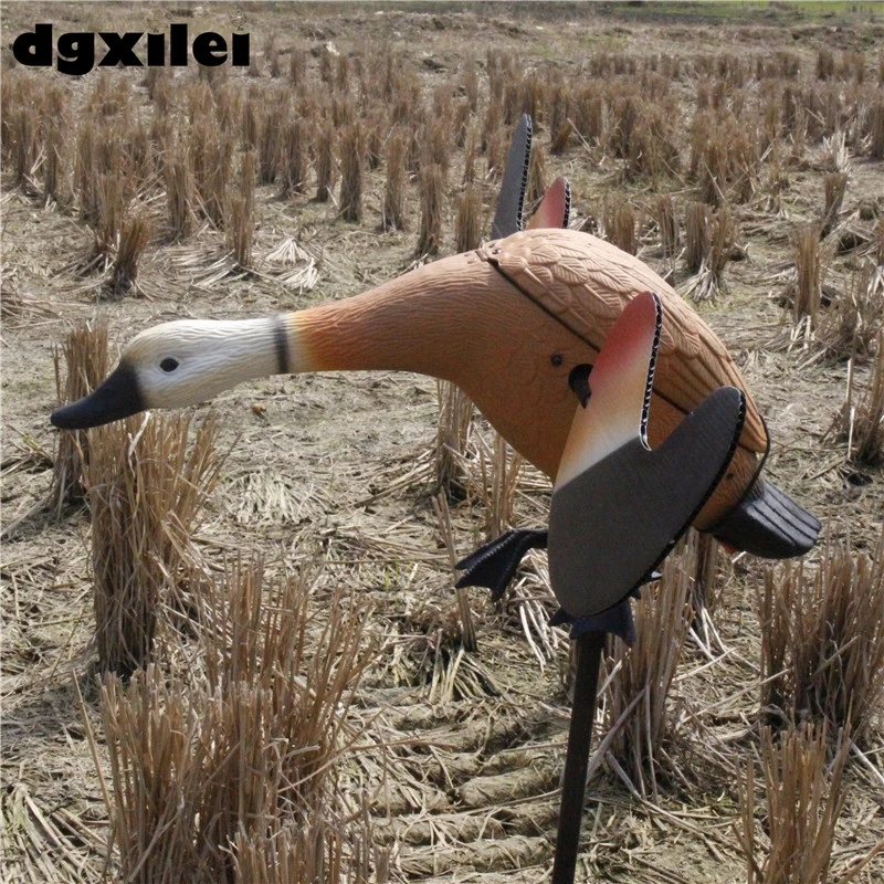 

Dgxilei-Ruddy Shelduck Motorized Control Bird Decoy Hunting Electronic Decoy