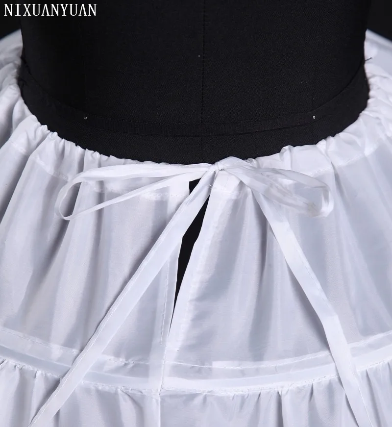 Wedding Petticoat 2023 6 Hoops Simple White Tiered Tulle Accessories Vestido De Noiva Underskirt For Bridal Petticoats