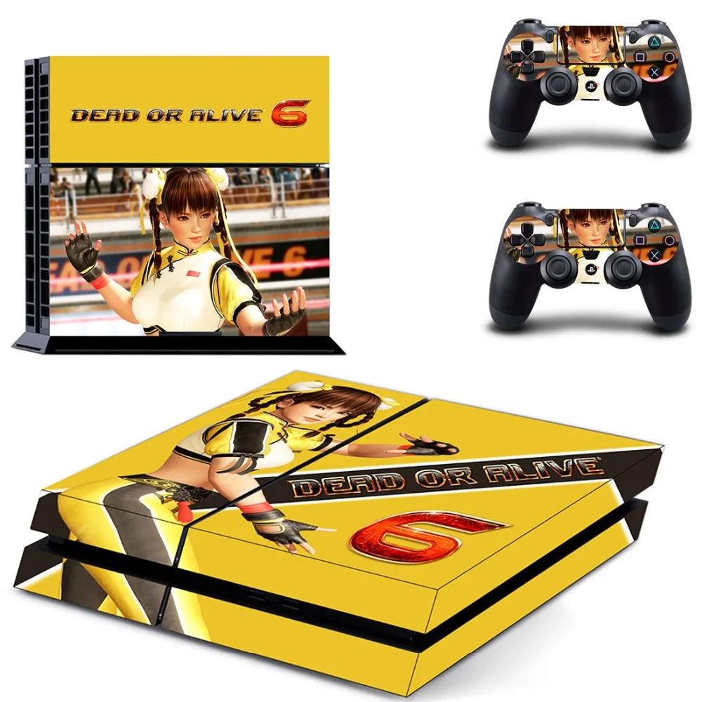 

Dead or Alive 6 PS4 Skin Sticker Decal For Sony PlayStation 4 Console and 2 Controllers PS4 Skins Sticker Vinyl