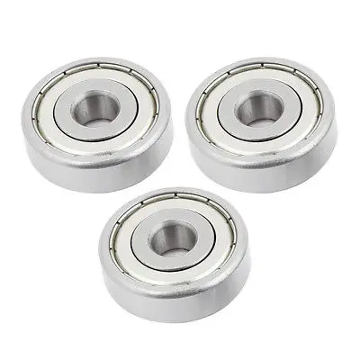 

10x35x11mm Double Shielded 6300Z Deep Groove Ball Bearing 3 Pcs