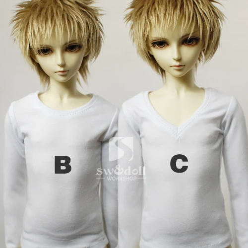 1/3 1/4 스케일 BJD 의류 액세서리 BJD/SD 인형용 티셔츠 + 바지 속옷 정장. 인형, 신발, 가발 및 기타 C0833은 포함되지 않습니다.