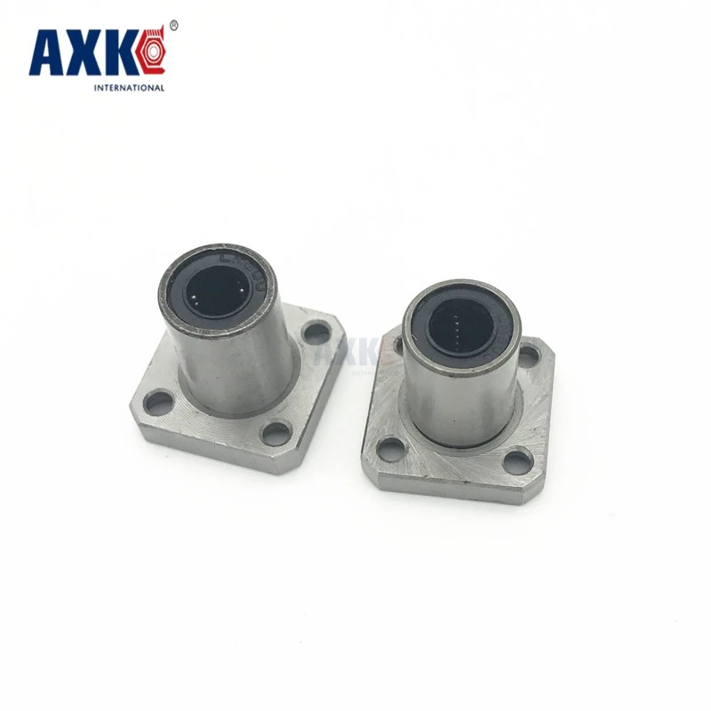 2Pcs LMK10UU Linear Ball Bearings 10mm Flange CNC Machine Tools Limited Top Fashion Steel Rodamientos Bush LMK10