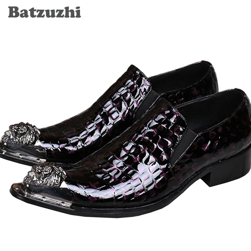

Batzuzhi Handmade High Quality Men Shoes Luxury Formal Genuine Leather Dress Shoes Men Designer Footwear Chaussure Homme 2017