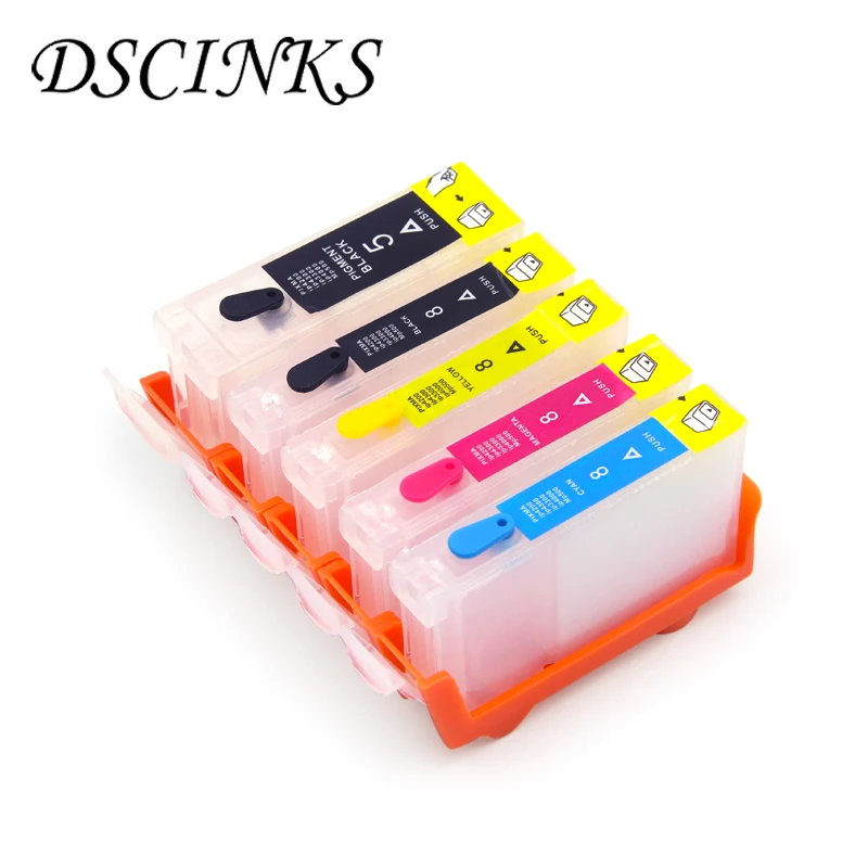 PGI-5 CLI-8 Refillable Ink Cartridge for Canon PIXMA IP3300 IP3500 IP4200 IP4300 IP4500 IP5200 IP5300 IX4000 IX5000 MP970 PGI 5