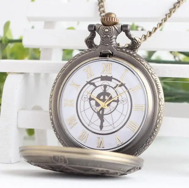 Fullmetal AlchemistTo advance the giant wings of liberty Black Butler números romanos relojes de bolsillo