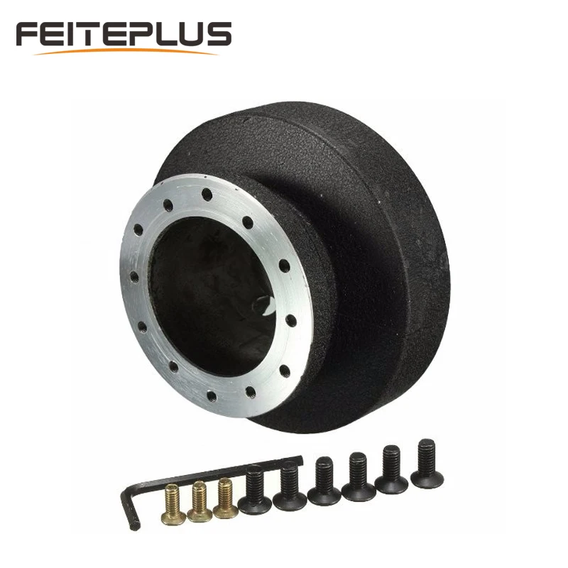 

21mm Aluminum Car Steering Wheel Adapter Racing Quick Release Hub Adapter Snap For BMW E36 Black