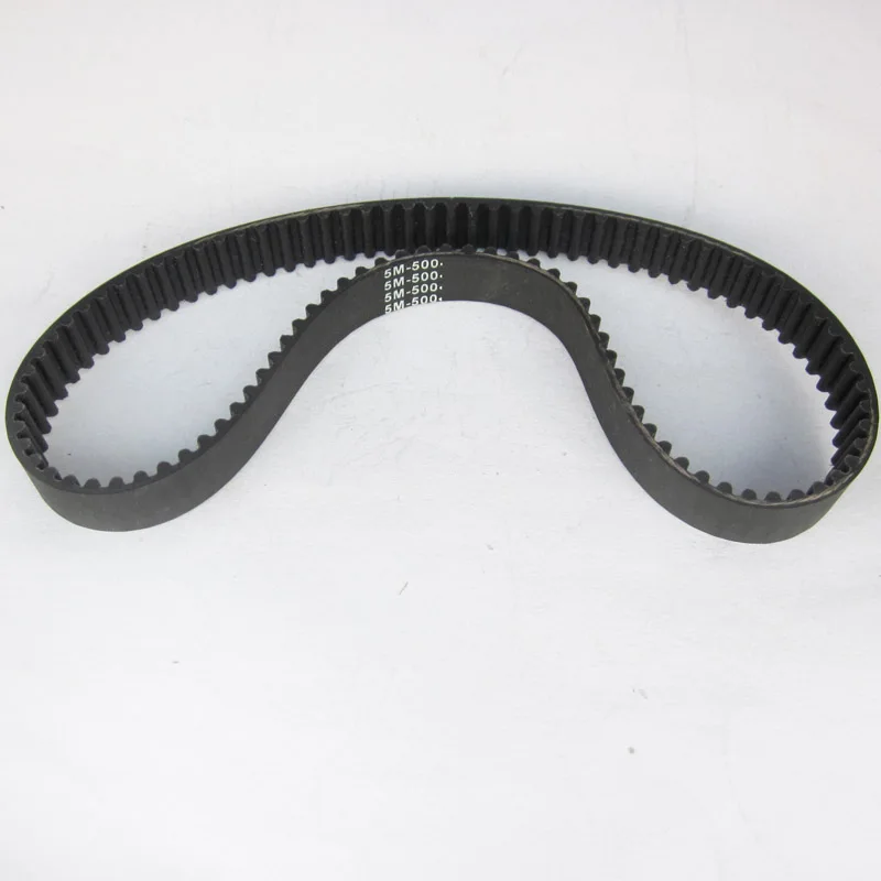 Replacement Drive Belt HTD  5M-500-15  5M500 For Electric Scooter E Bike Crane Belt 500 5M 15