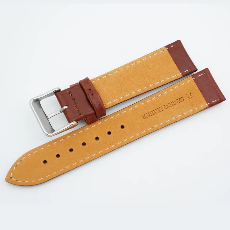 MAIKES Watchband 18mm 20mm 22mm 24mm New High Quality Bracelet Belt Genuine Leather Watch band Strap For Daniel Wellington