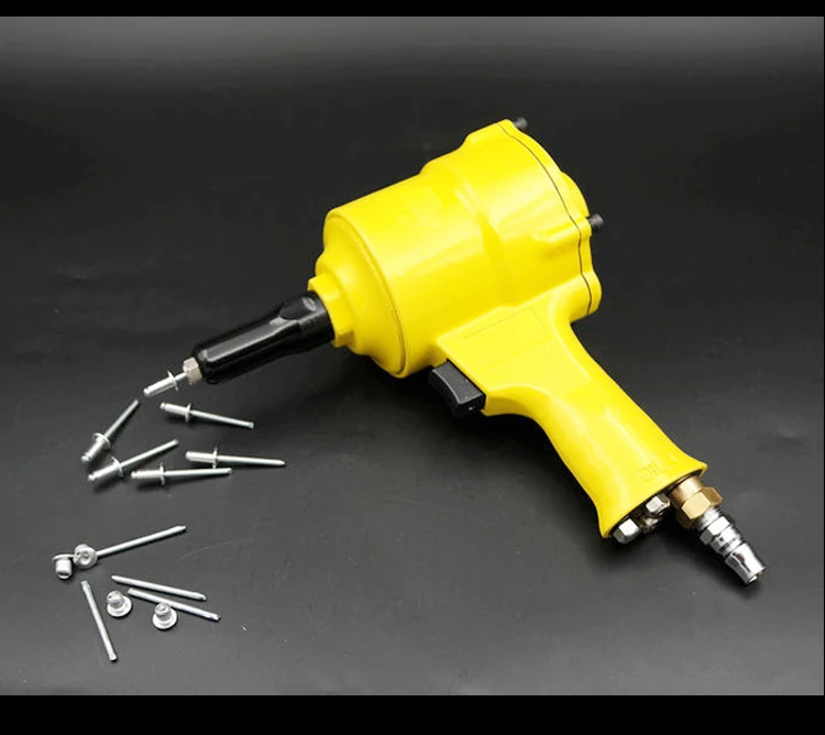 

NEW Pistol Type Pneumatic Riveter Gun Air Hydraulic Rivets Tool 2.4/3.2/4.0/4.8