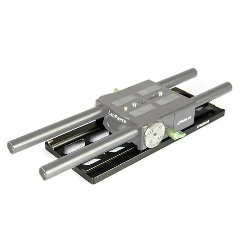 Lanparte 15mm Dovetail แผ่นสำหรับกล้อง DSLR สำหรับ DB-15 Baseplate เท่านั้น