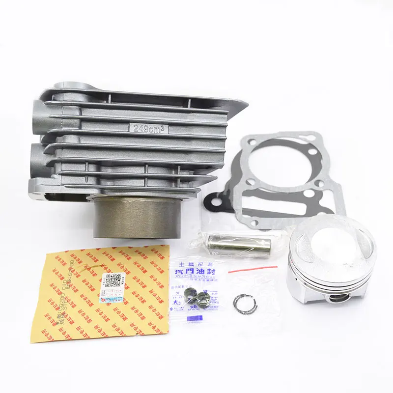 

Motorcycle Cylinder Kit 67mm Bore For SHINERAY CG250 CG 250 250cc Air Water Double Cooled Engine Spare Parts