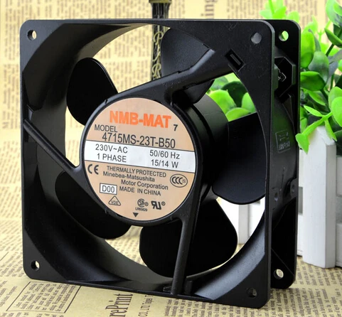 

New original NMB inverter fan 4715MS-23T-B50 230V UPS power supply cabinet fan fan