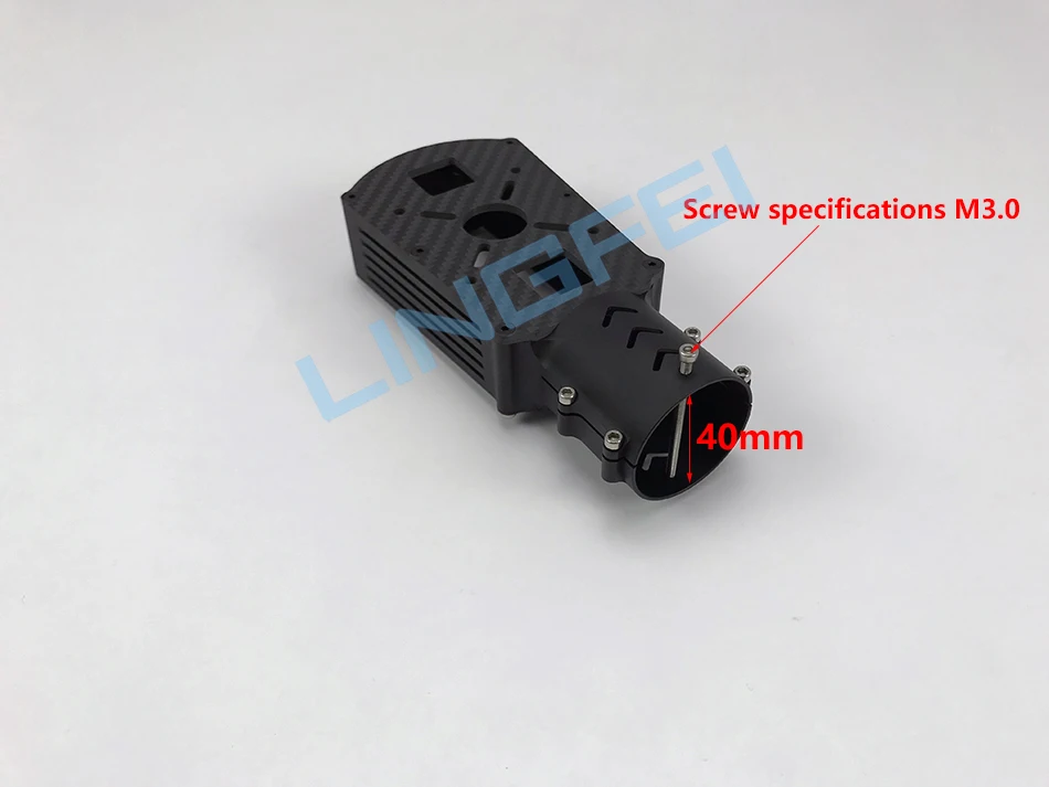 LINGFEI  40 mm Motor Mount Multirotor UAV Accessories 40mm Tube Motor Fixed Seat for Large drone for Plant Protection UAV