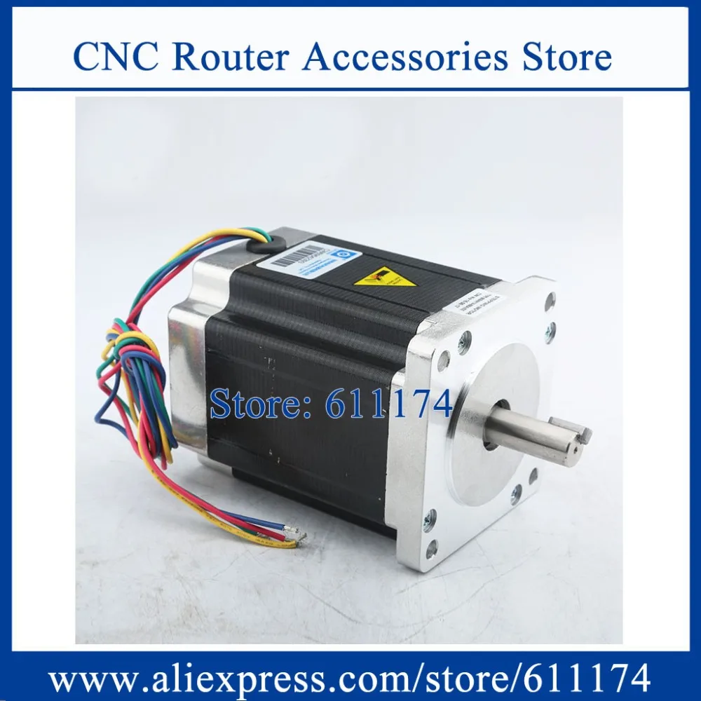 

85BYGH450B-06D-15J (New Model 86BHH114-500A-32E) 60kg.cm(6N.m) 5A shaft 12.7mm*32mm Nema34 2-Phase stepper motor with 4 wires