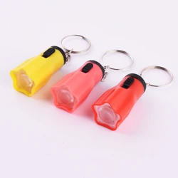 Small Flashlight With Keychain Mini Decorative Flashlight Light Torch DIY Hand Tool Flashlight For Kids Student Outdoor Lighting