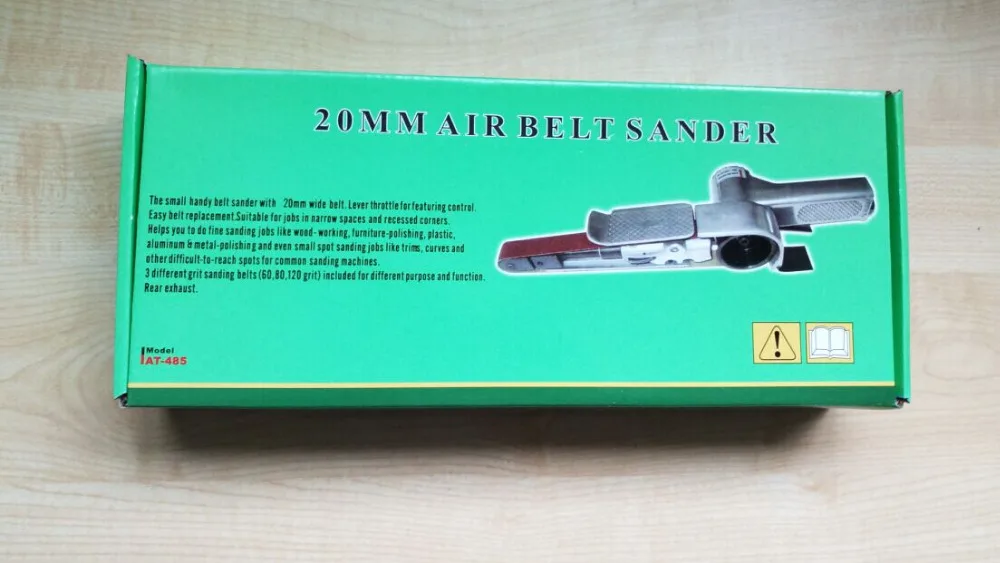 Ponceuse pneumatique à courroie, 20mm x 520mm