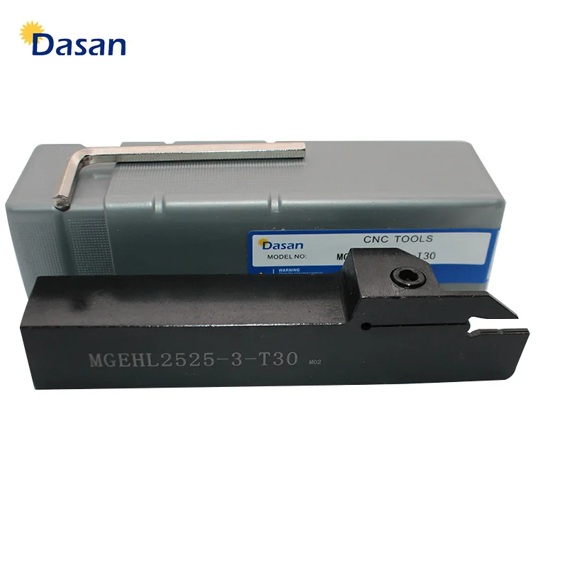1pc MGEHL2525 3 T30 MGEHR2525 4 T35 Cut Depth 40mm 35mm 30mm Extra Long Grooving and Parting off CNC Lathe for Turning Tool Set