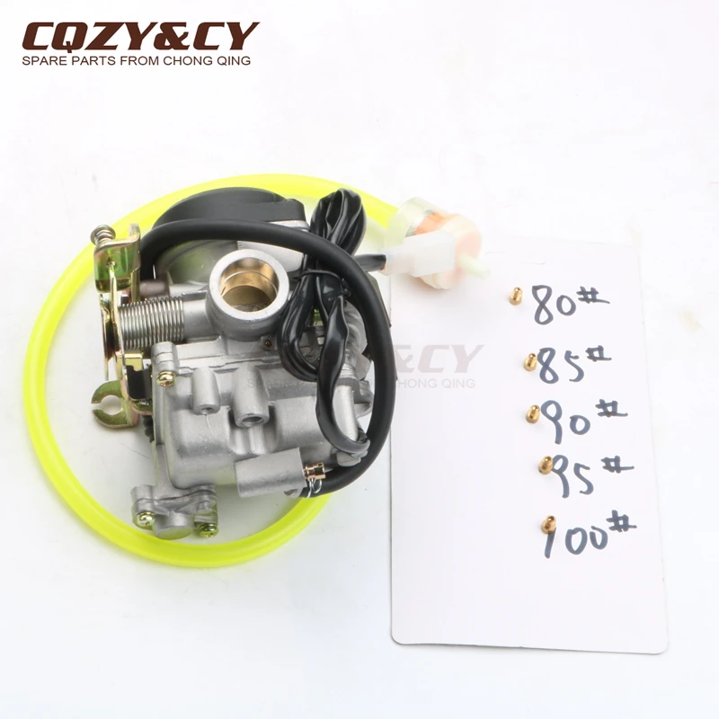 19mm Scooter Carburetor for BAOTIAN BT49QT 50cc 4-stroke