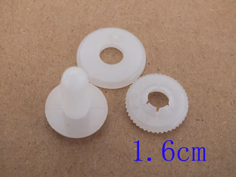 12 sets 16mm/20mm/25mm/30mm/35mm/45mm DIY craft doll toy joints-White joints, engage bolt, the engagement ,teady bear joints