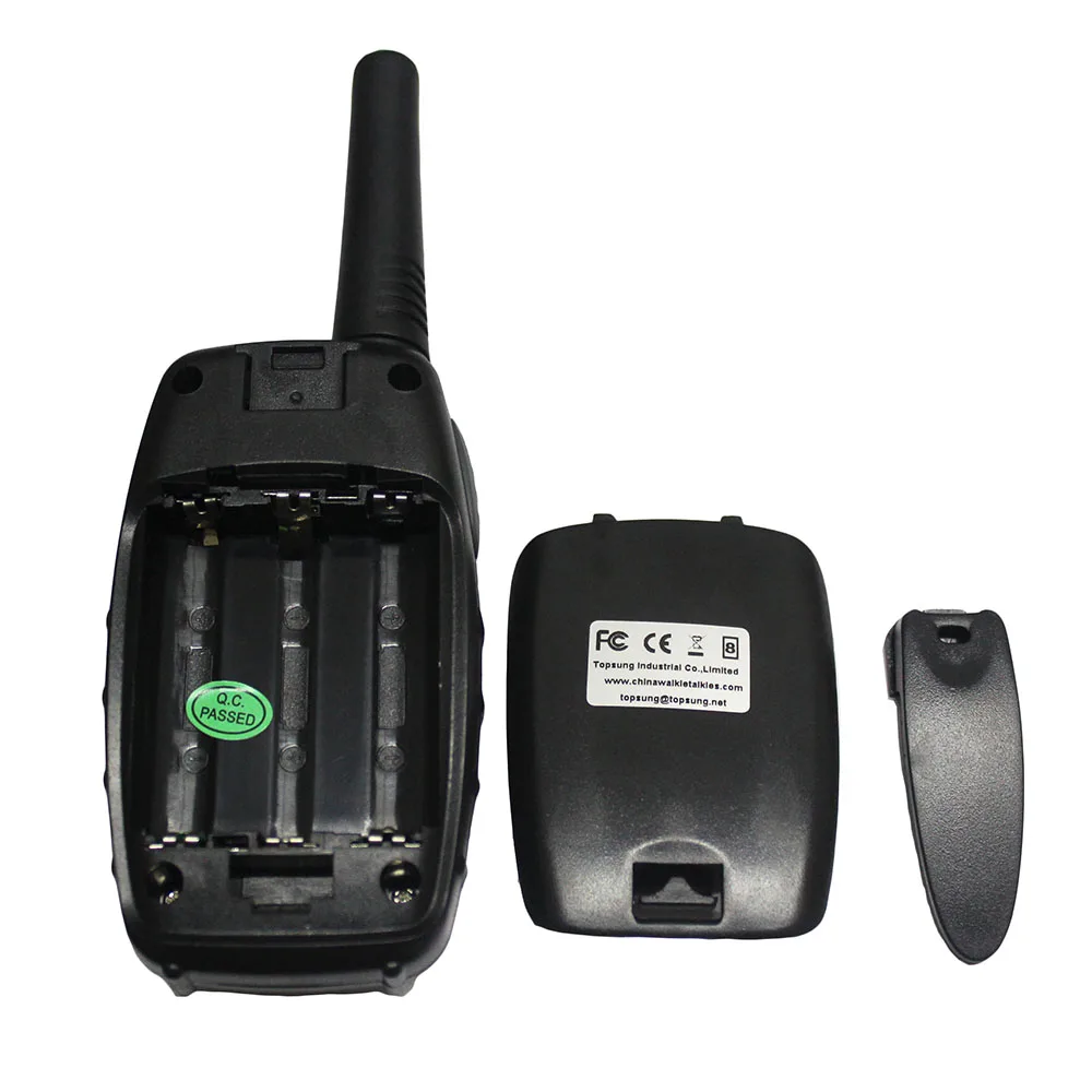 2 PZ TS628 1 w Portatile Walkie Talkie interfono radio PMR two Way ham Radio Transceiver dual monitor w/auricolari caricabatterie