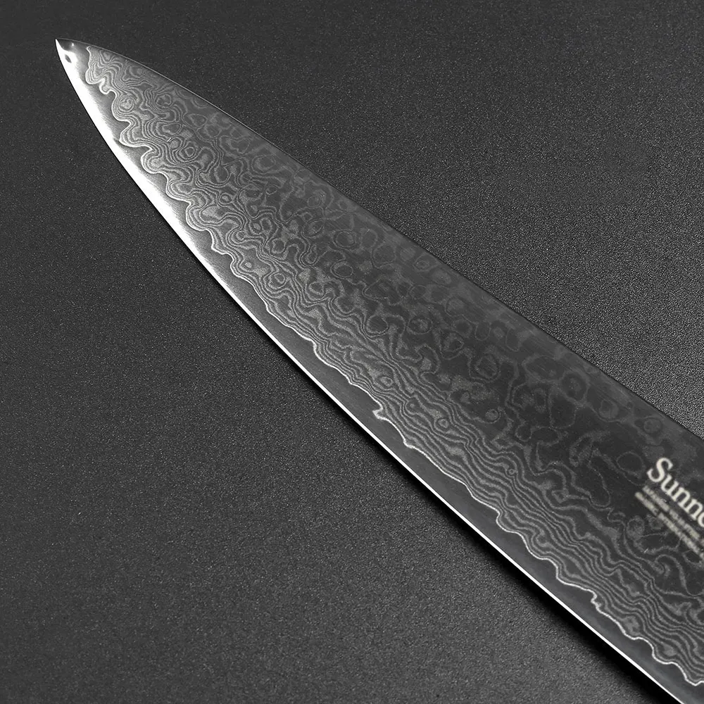 SUNNECKO Damascus Steel Japanese VG10 Chef Knife Blade Kitchen Cooking Knives Gift Box Meat Fishing Fillet Deboning Accessory